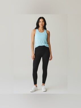 Champion Tie Back Tank Top Blue Size Large